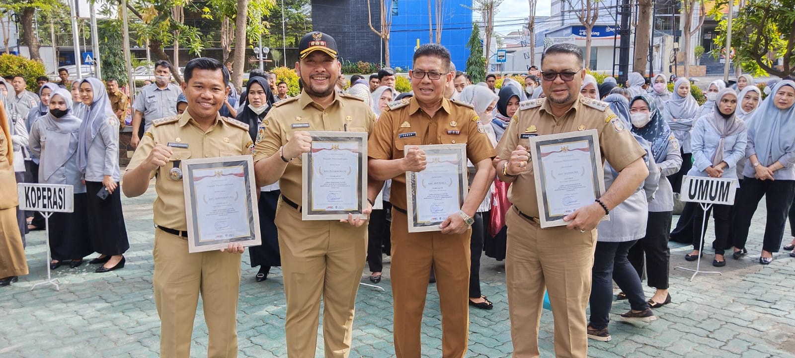 Kecamatan Biringkanaya Raih Juara 1 Lomba Kebersihan Tingkat SKPD Kota  MMakassar